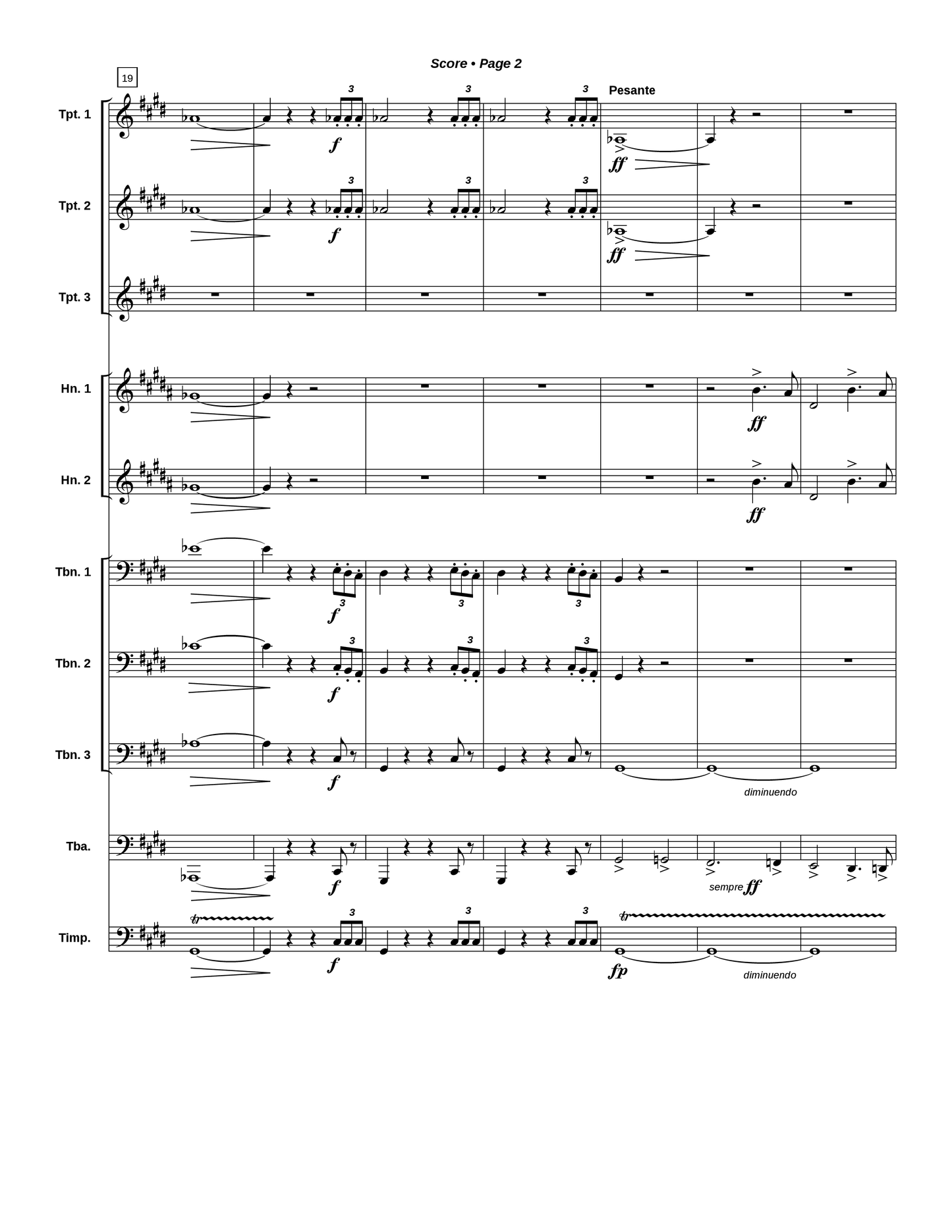 First Movement from Symphony #5