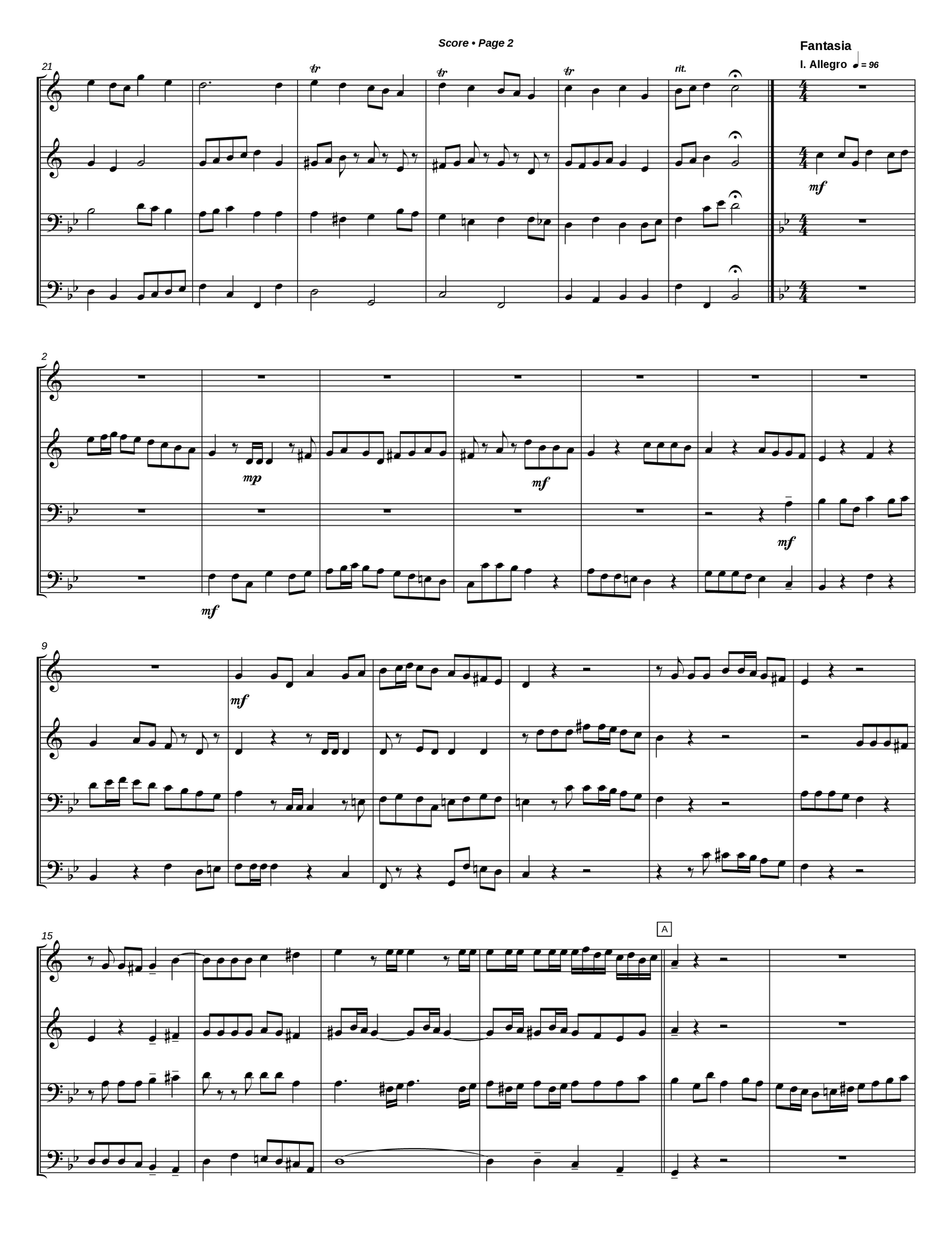 Preludes and Fantasias