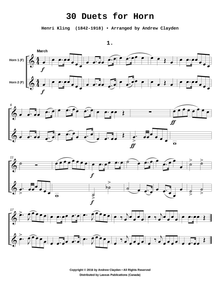 30 Duets for Horn