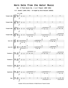 Horn Solo from the Water Music