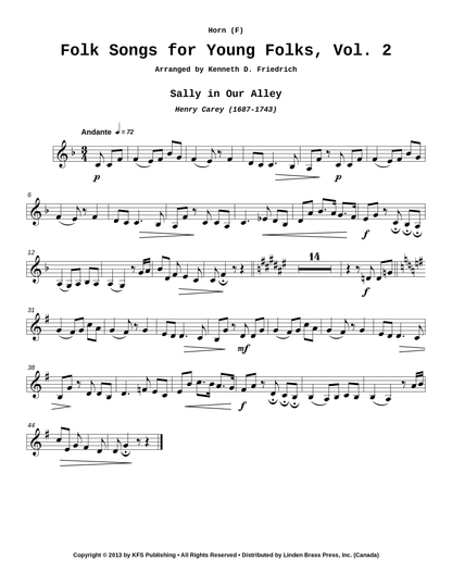 Folk Songs for Young Folks, Vol. 2