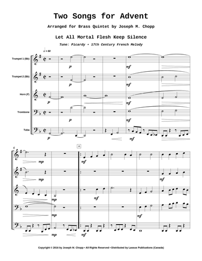 Two Songs for Advent