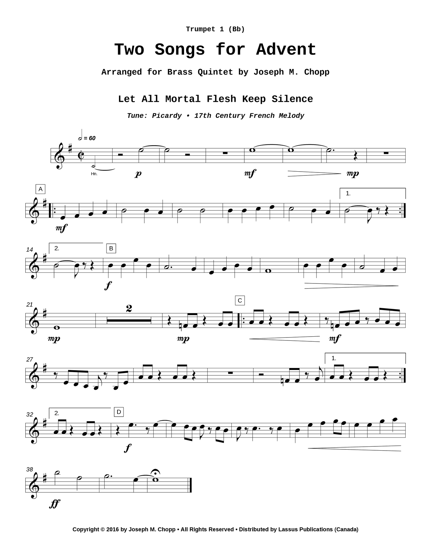 Two Songs for Advent