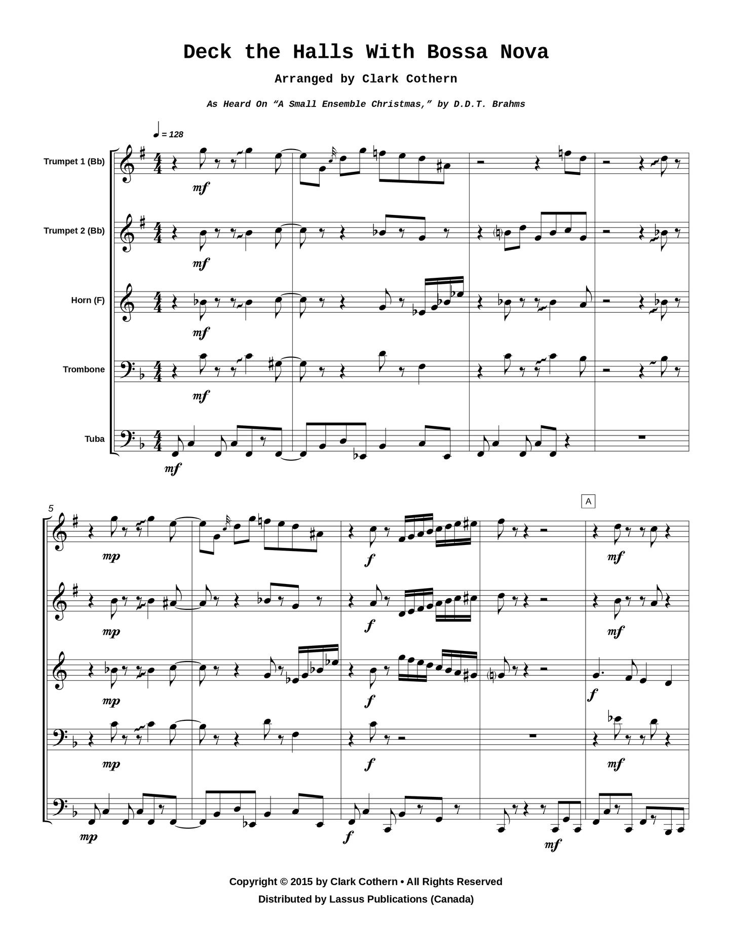 Deck The Halls With Bossa Nova