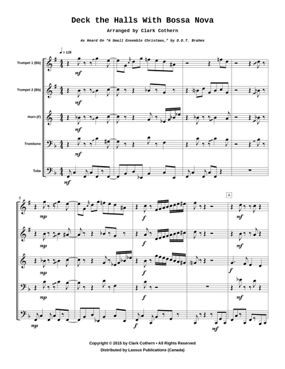 Deck The Halls With Bossa Nova