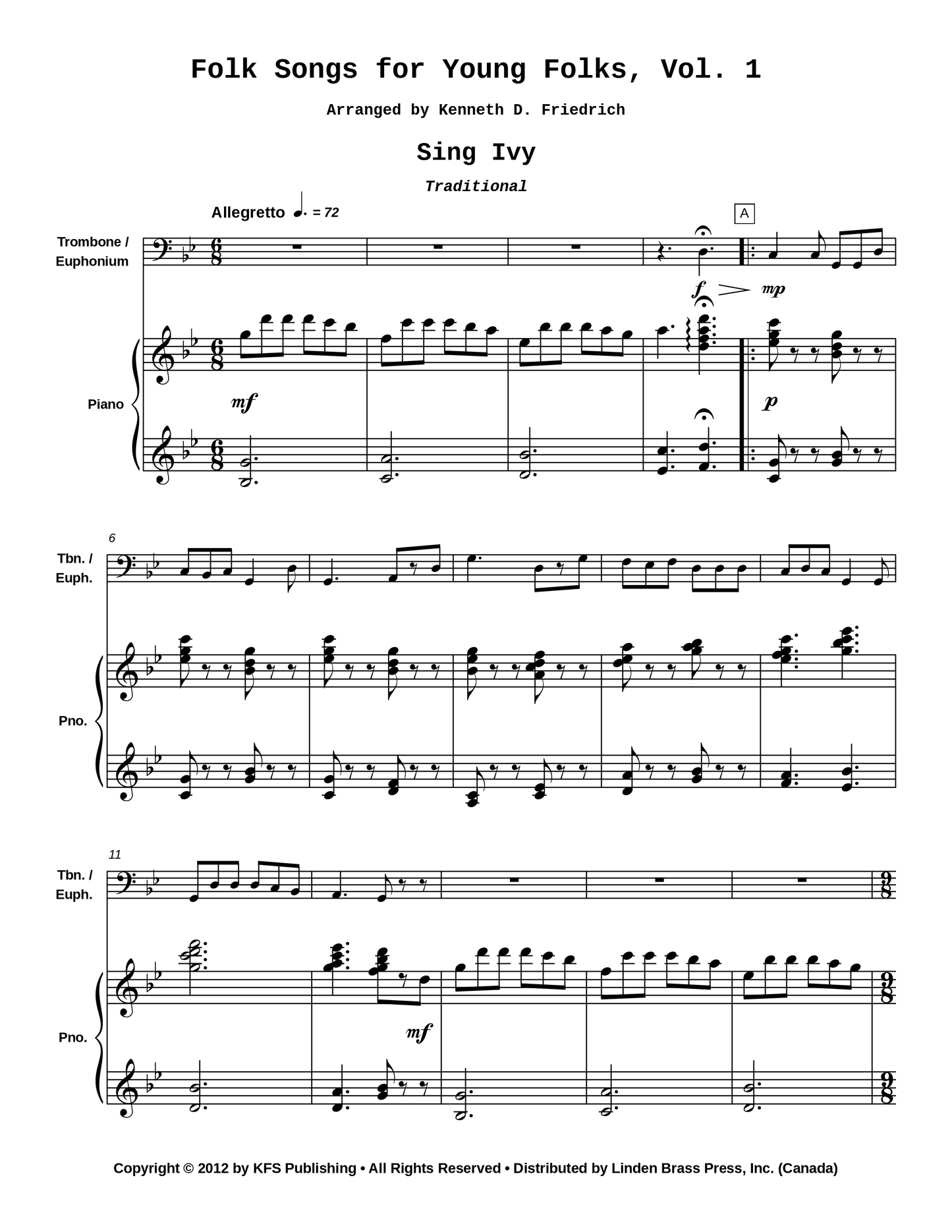 Folk Songs for Young Folks, Vol. 1