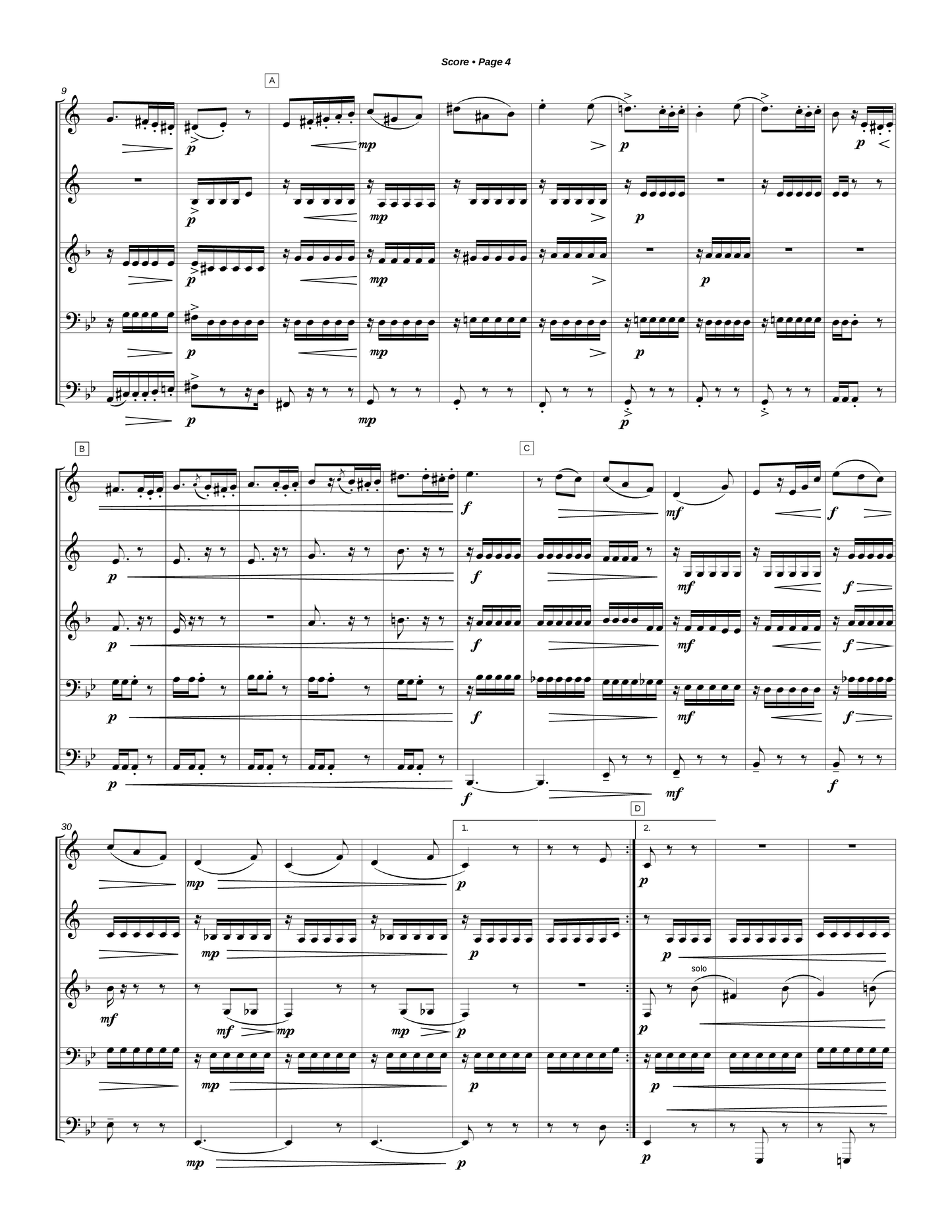 Two Songs Without Words