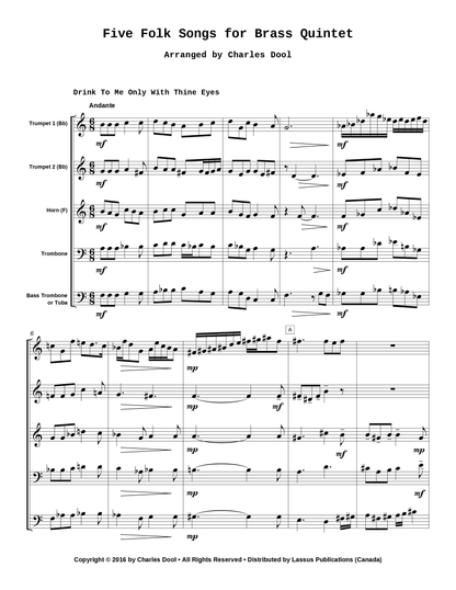 Five Folk Songs
