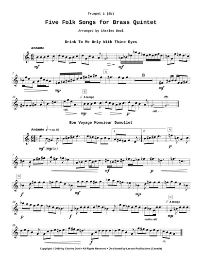 Five Folk Songs