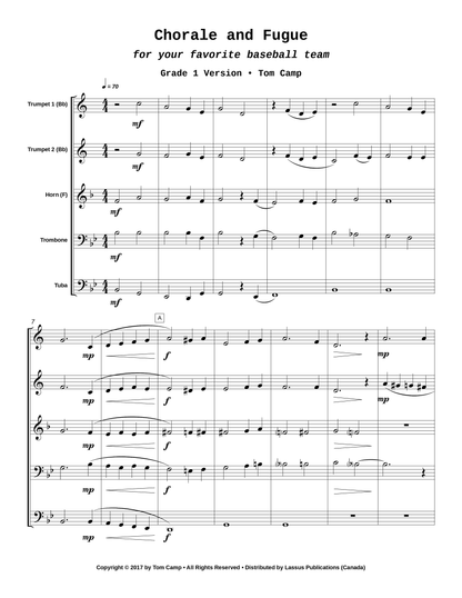 Chorale and Fugue (Grade 1)