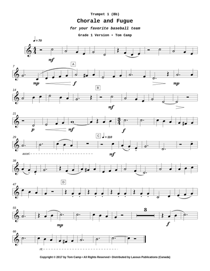 Chorale and Fugue (Grade 1)