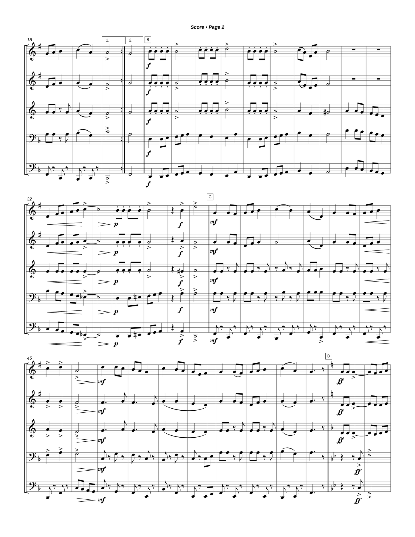 Marching Brass
