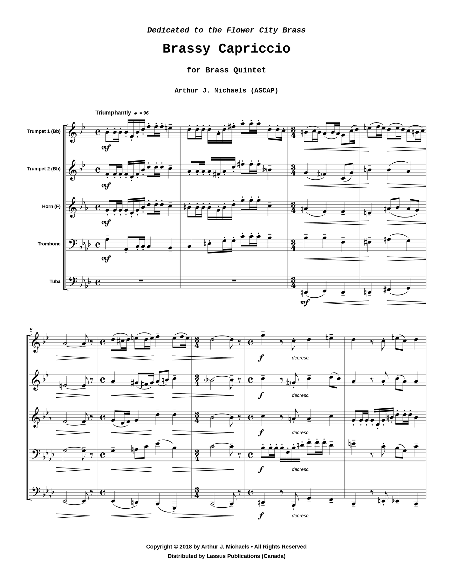 Brassy Capriccio