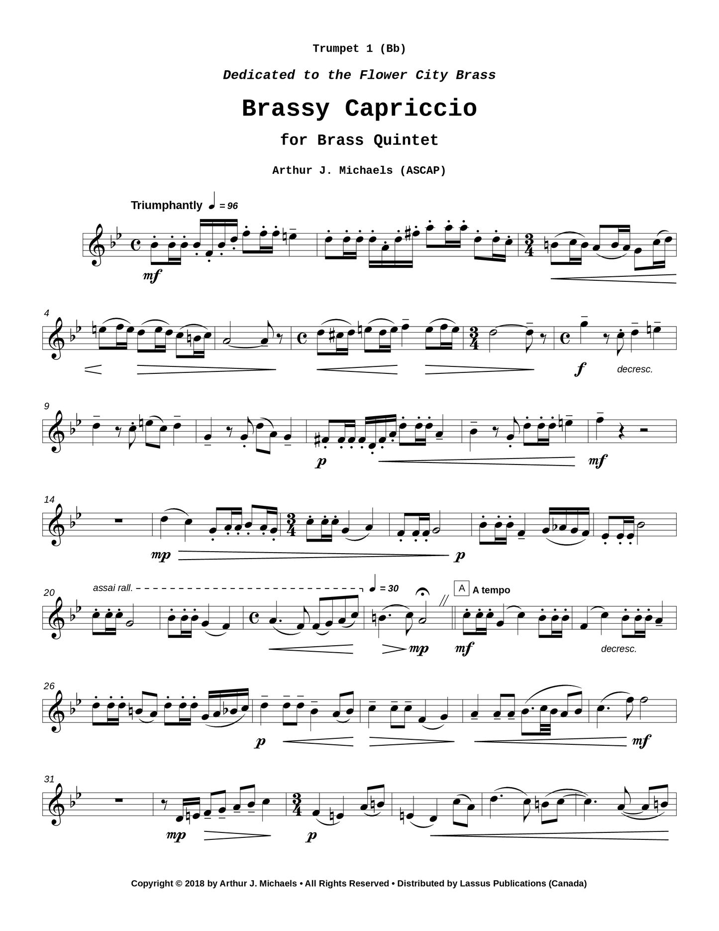 Brassy Capriccio
