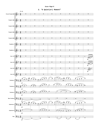 Four Miniatures for Brass