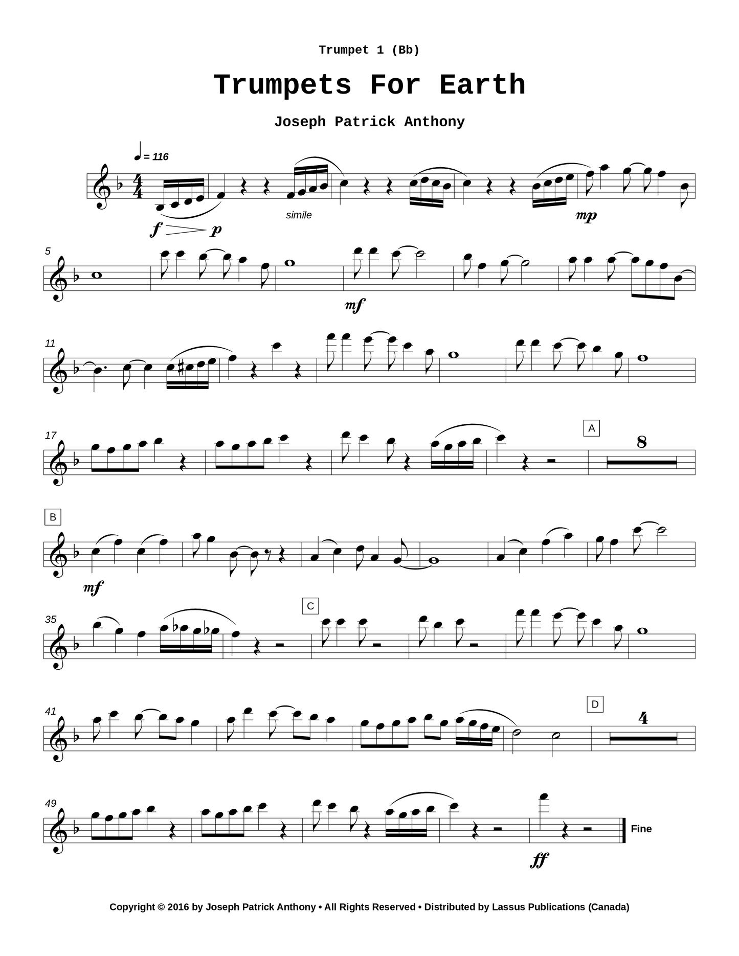 Trumpets for Earth