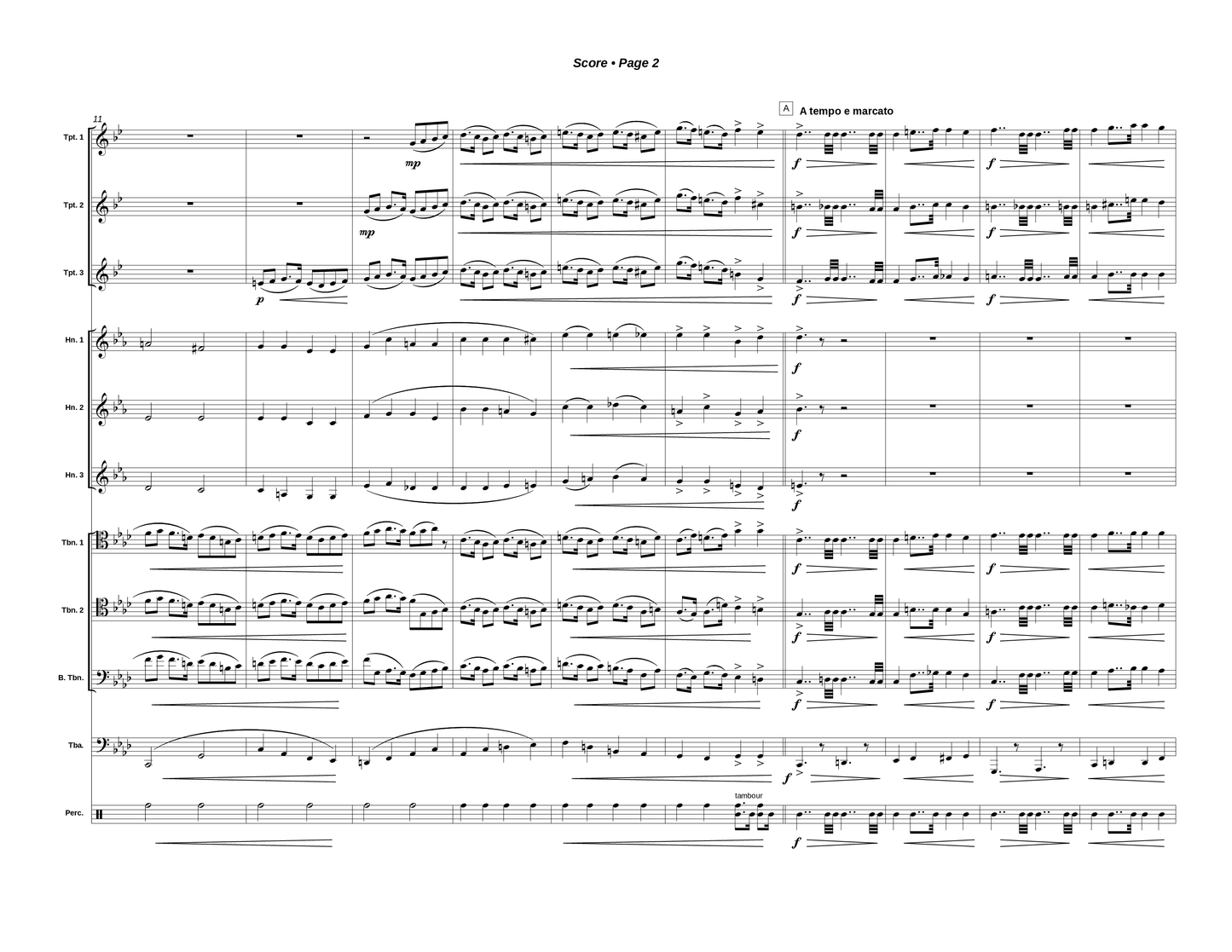 Fanfare pour l'église Saint-Jean-Baptiste