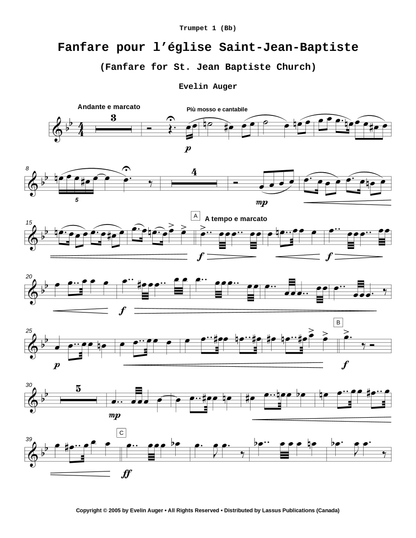 Fanfare pour l'église Saint-Jean-Baptiste