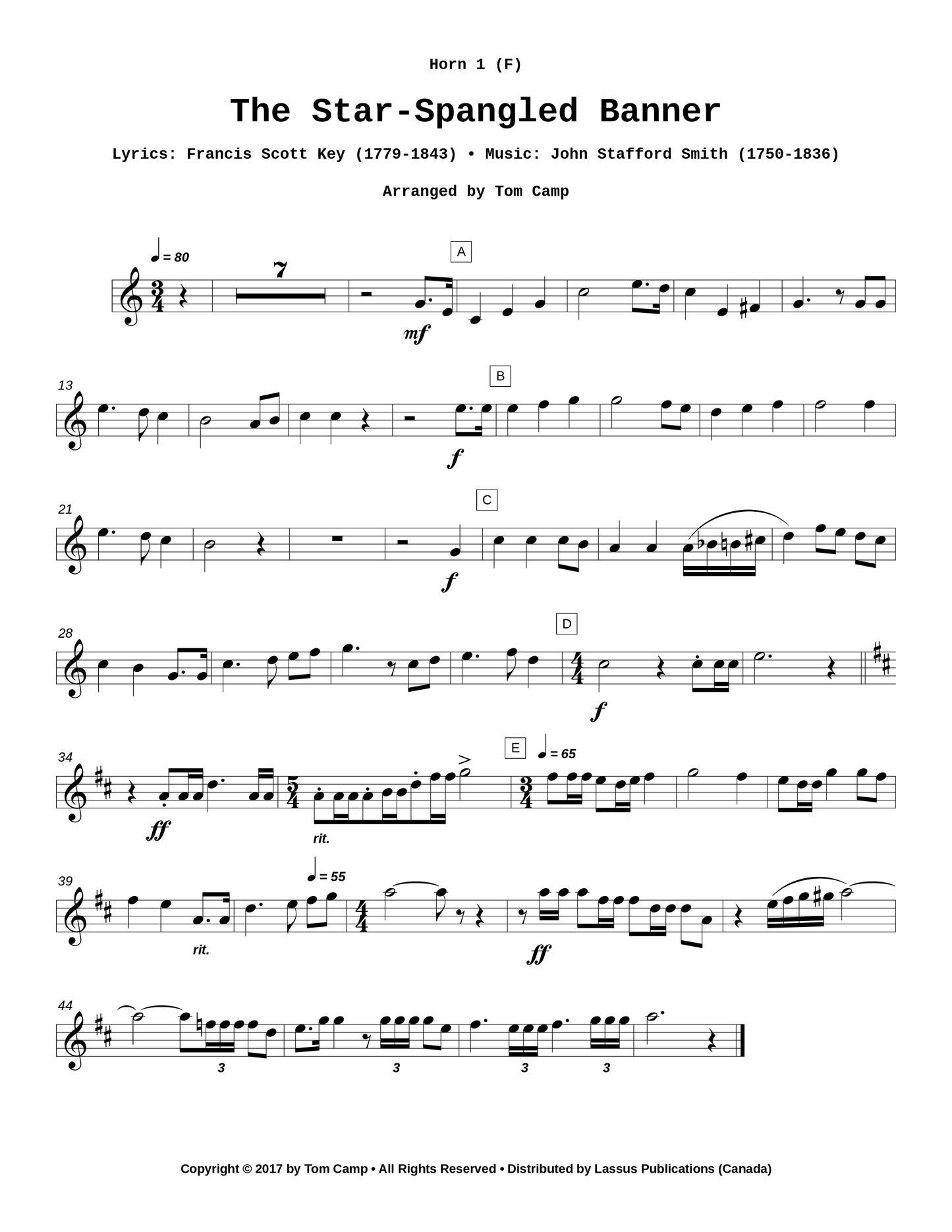 The Star Spangled Banner