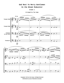 God Rest Ye / In the Bleak (Grade 1)