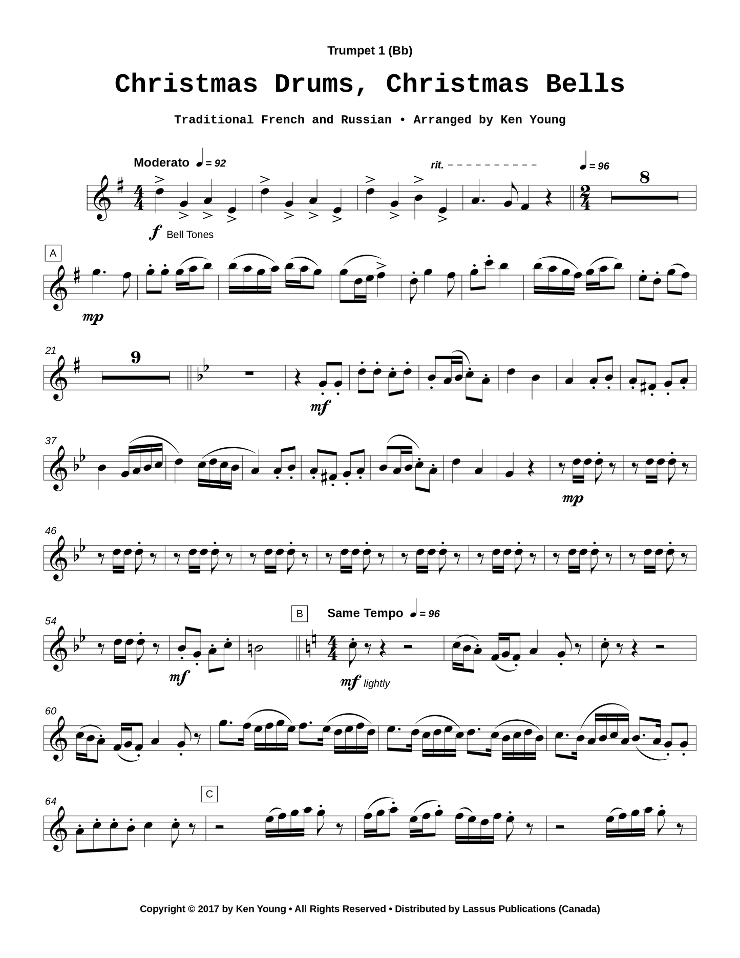 Christmas Drums, Christmas Bells