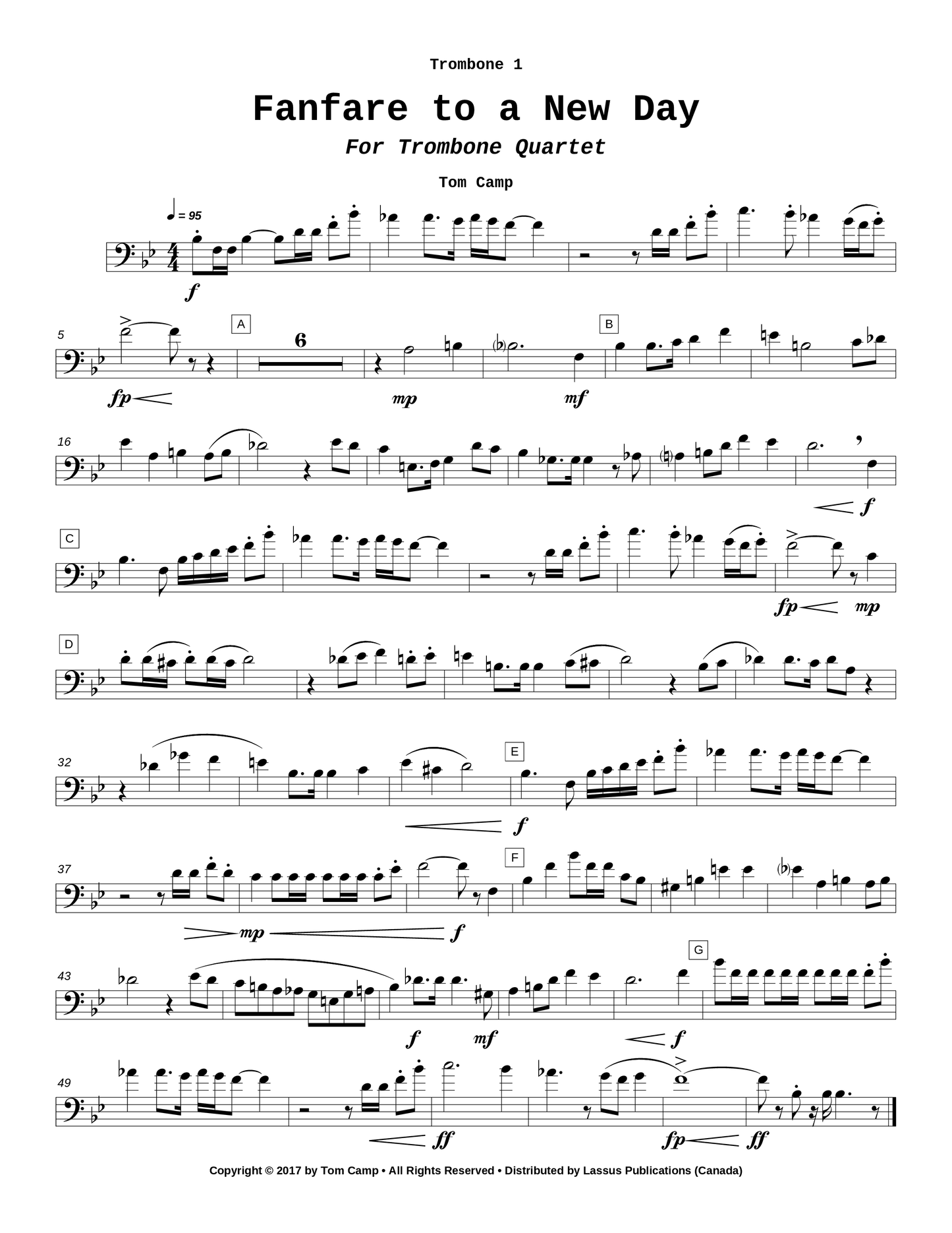 Fanfare for a New Day