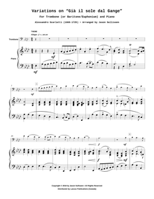Variations on "Già il sole dal Gange"