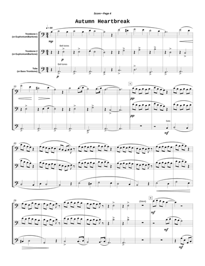 Four Seasons for Three Low Brass