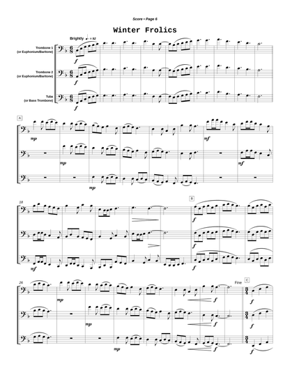 Four Seasons for Three Low Brass
