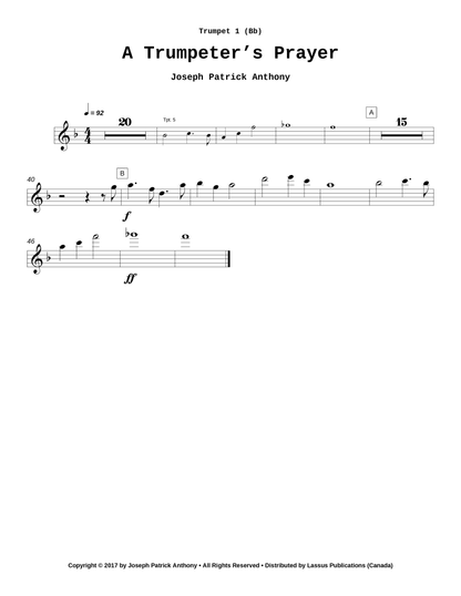 A Trumpeter's Prayer