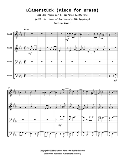 Bläserstück (Piece for Brass)