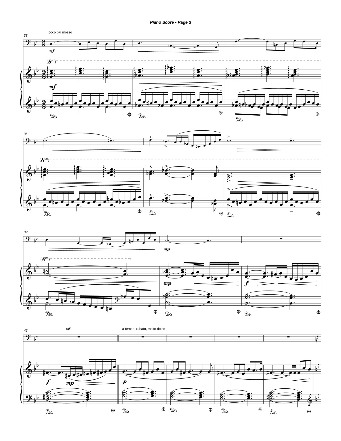 Fantasticando for Bass Trombone and Piano