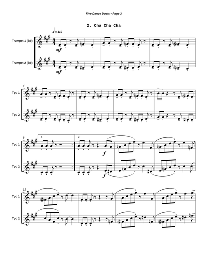 Five Dance Duets
