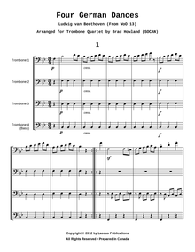 Four German Dances