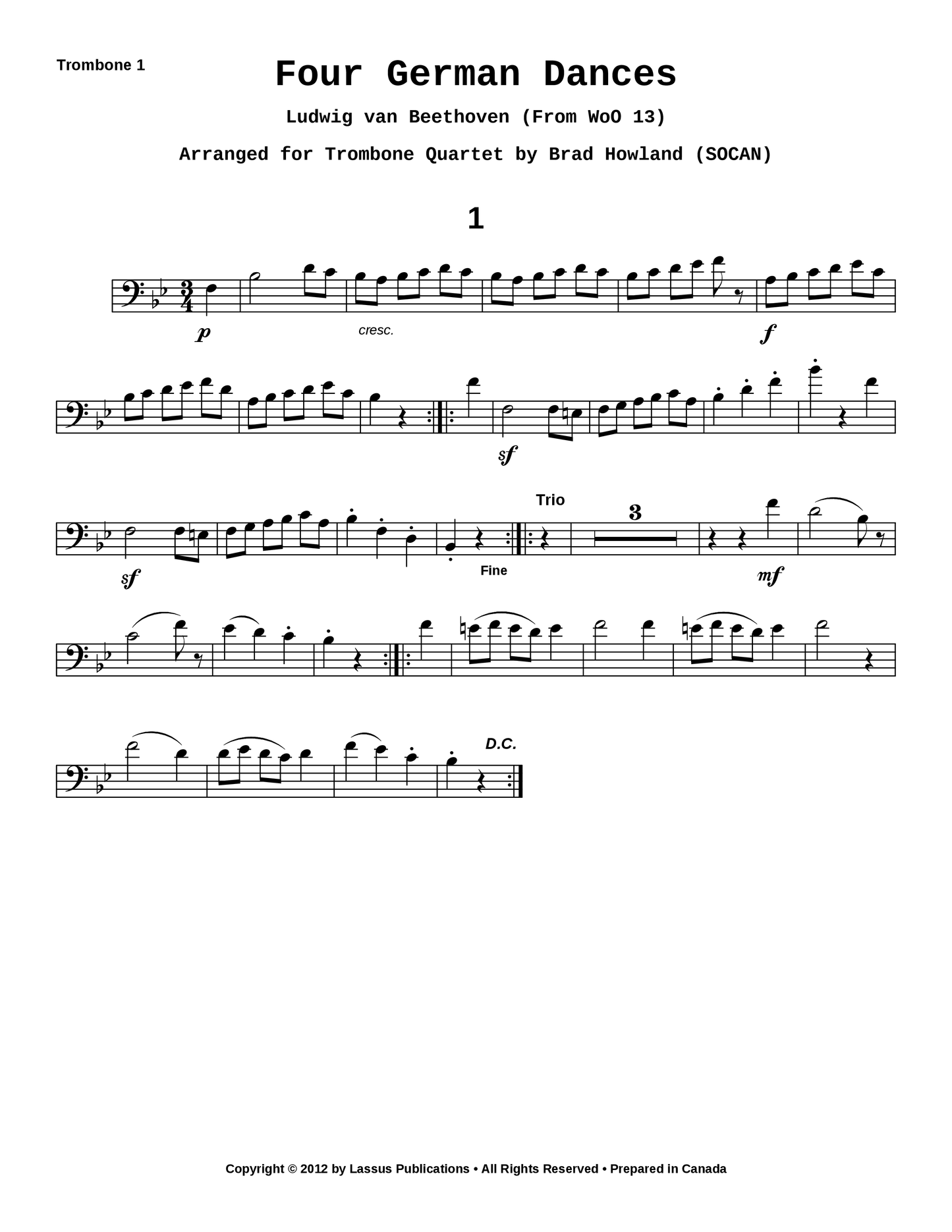 Four German Dances