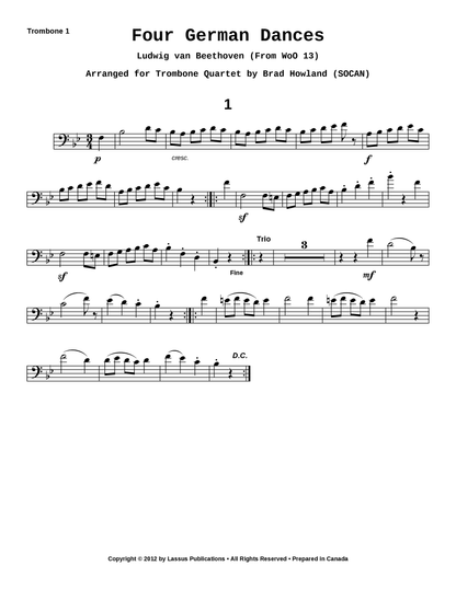 Four German Dances