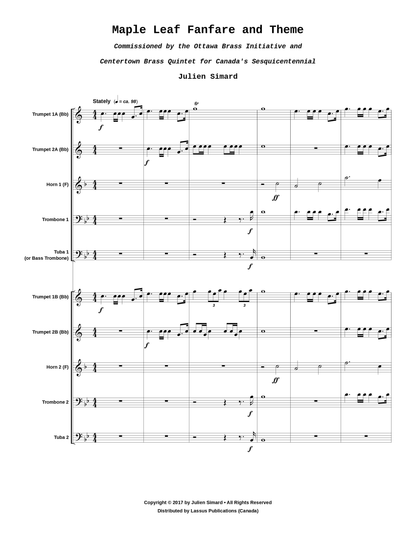 Maple Leaf Fanfare and Theme