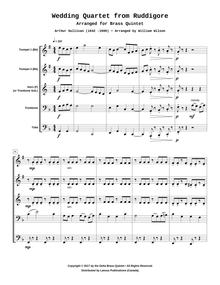 Wedding Quartet from Ruddigore