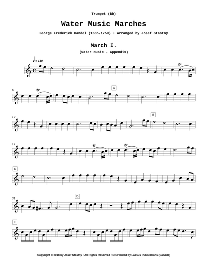 Water Music Marches