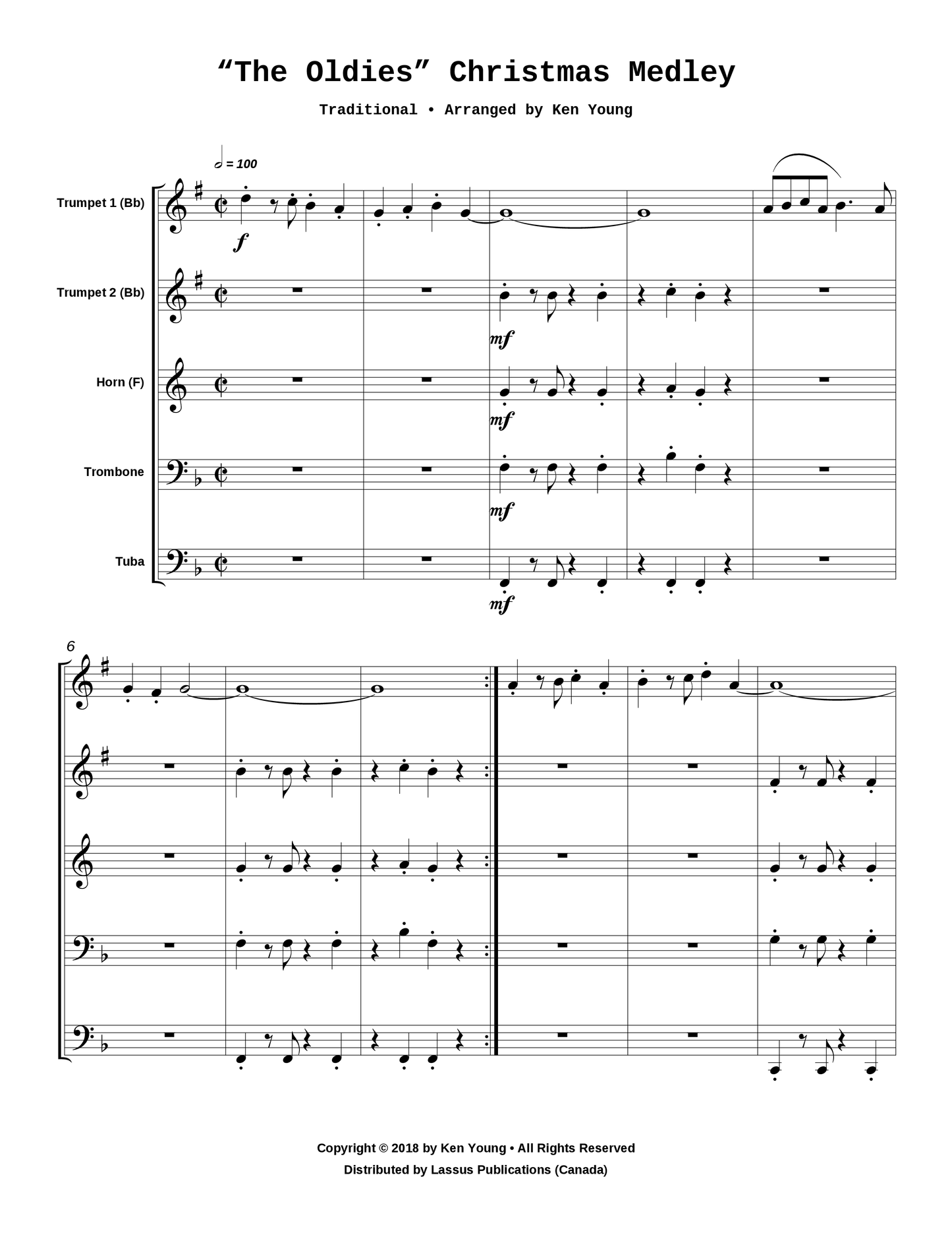 The "Oldies" Christmas Medley