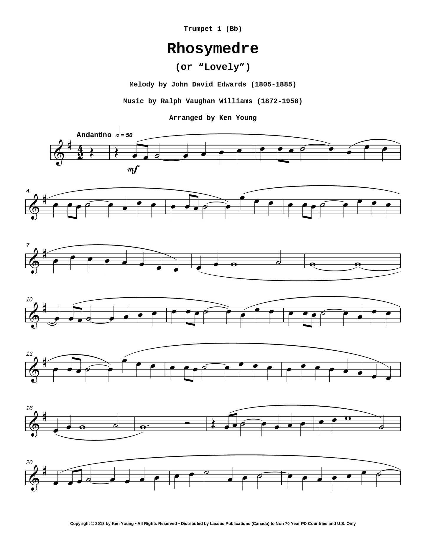 Rhosymedre (or "Lovely")