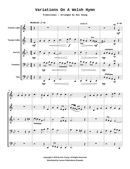 Variations on a Welsh Hymn