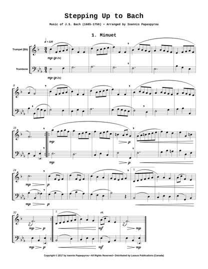 Stepping Up To Bach