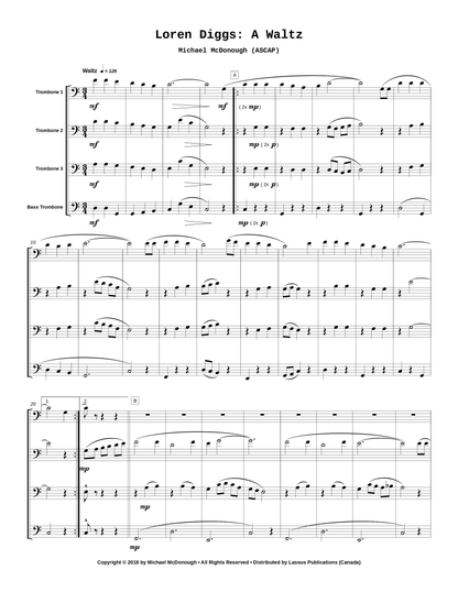 Loren Diggs: A Waltz