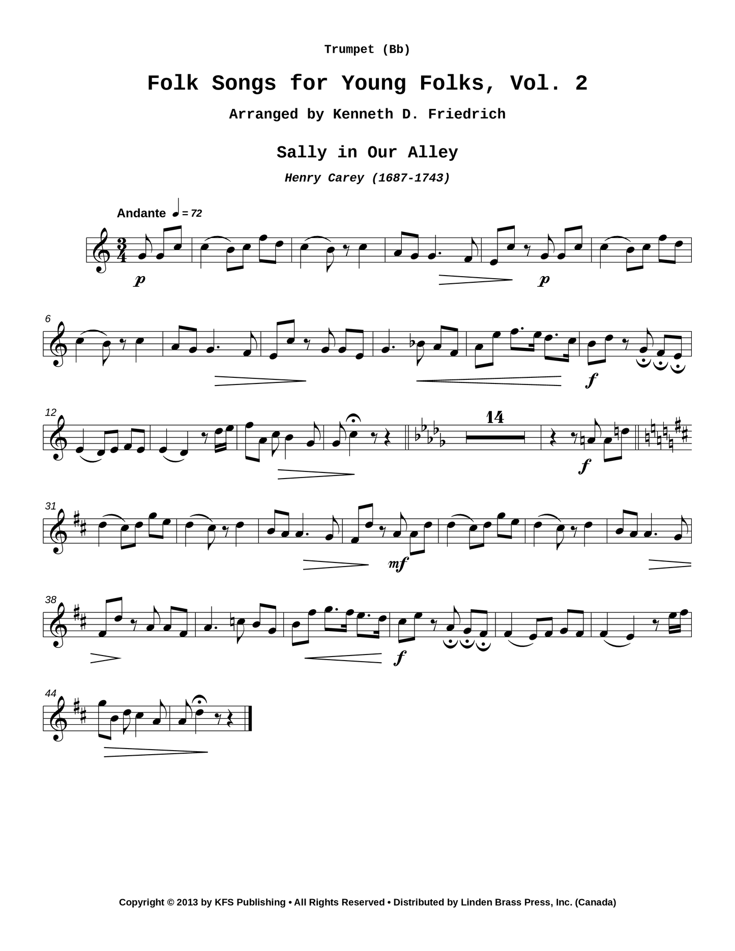 Folk Songs for Young Folks, Vol. 2