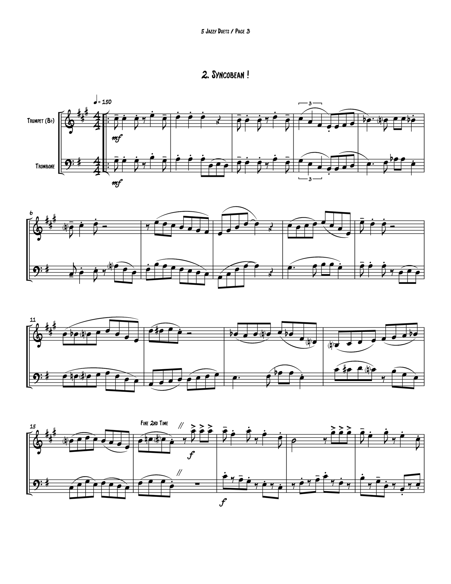 5 Jazzy Duets