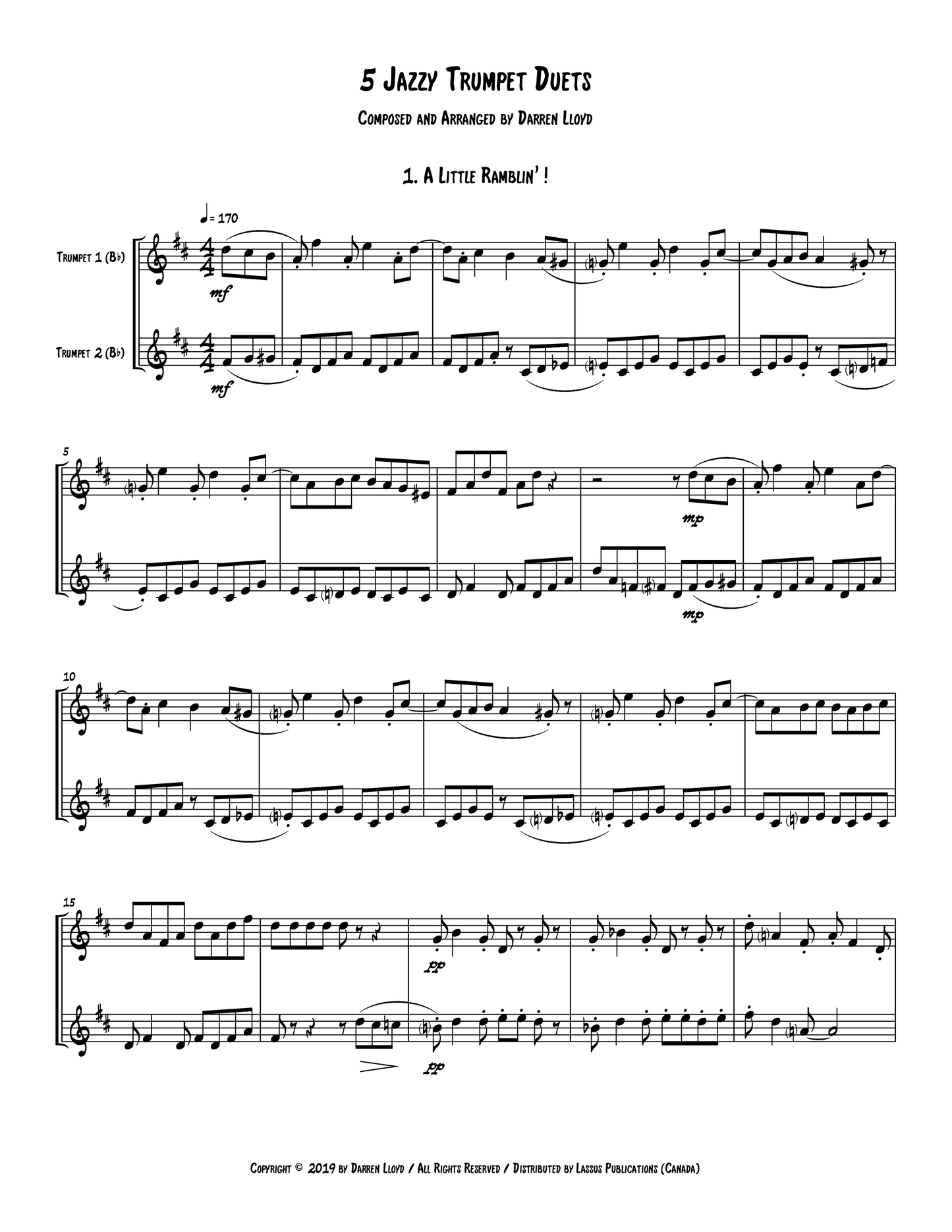 5 Jazzy Duets