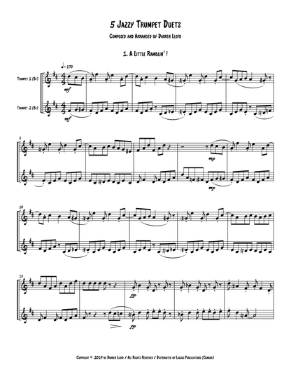 5 Jazzy Duets
