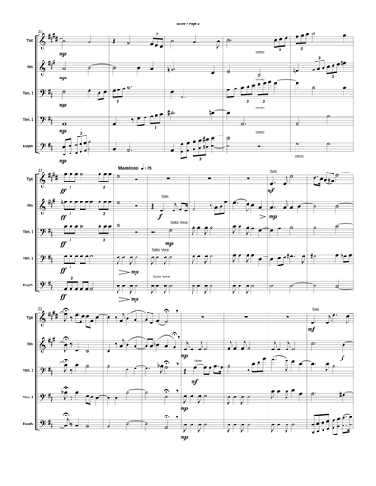 Nuptiale for Five Brass
