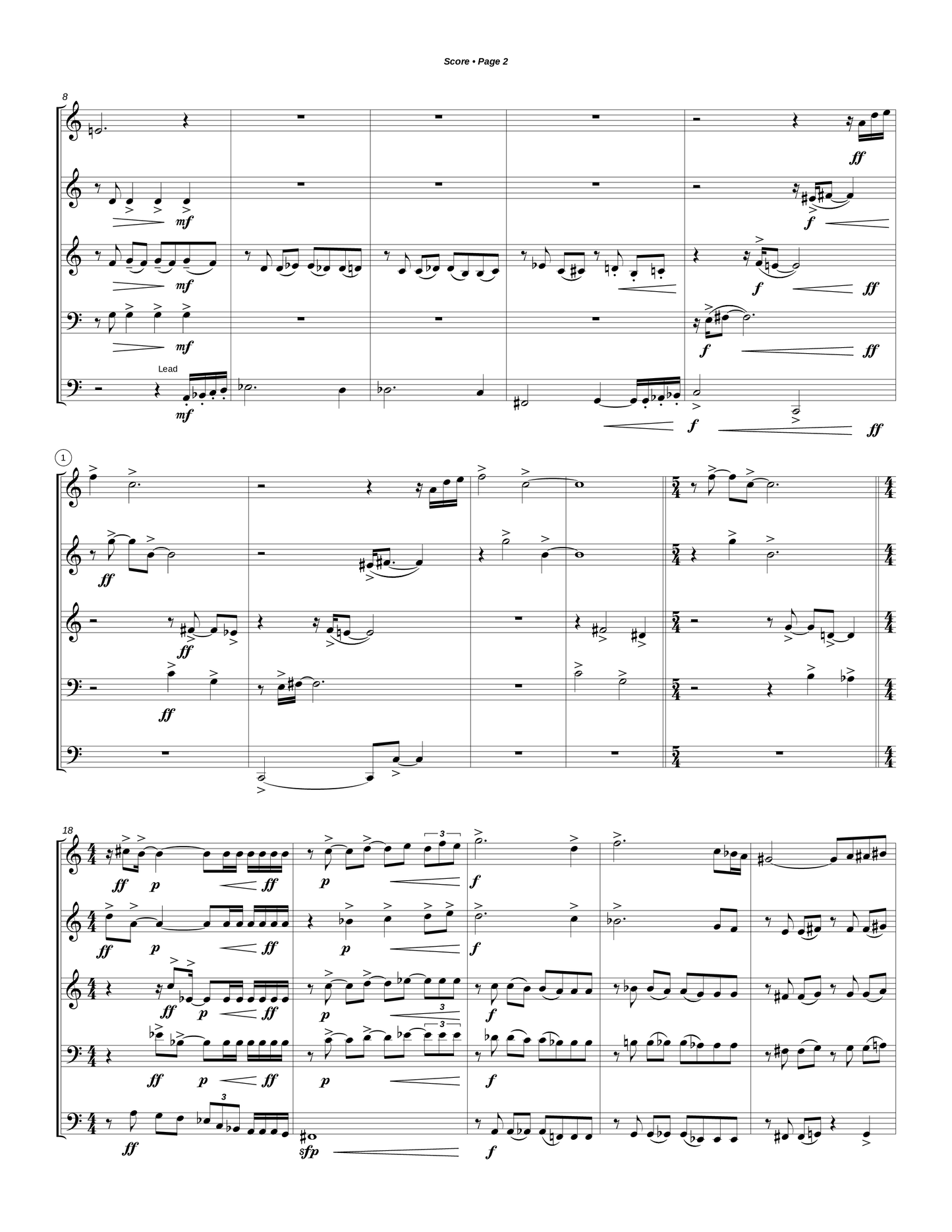 Quintet No. 1